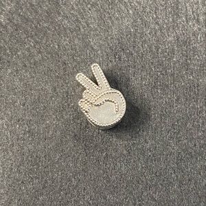 Pandora peace symbol charm